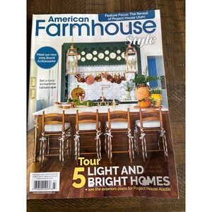 American Farmhouse Style Fleamarket Magazine February March 2025 Wintertime